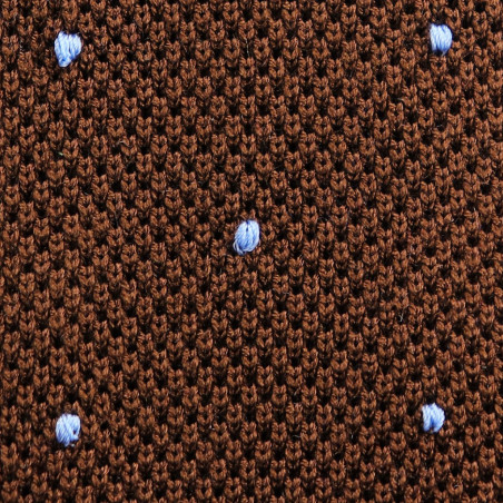 Brown light blue polka dots Brown light blue polka dots