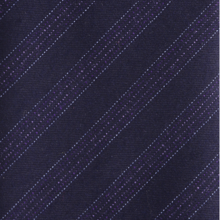 Navy con righe viola