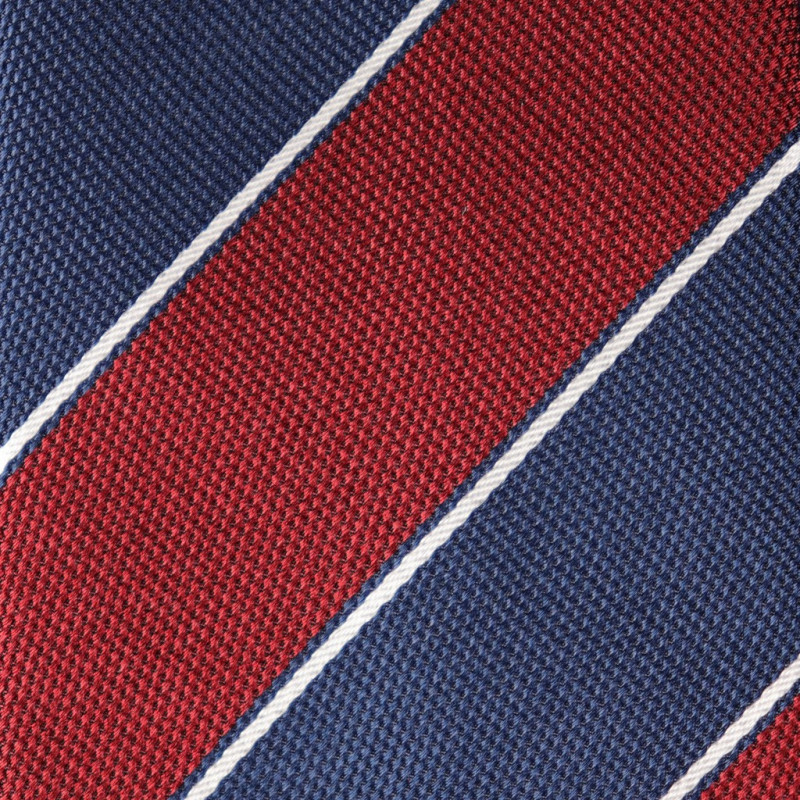 Bordeaux and navy jacquard stripes