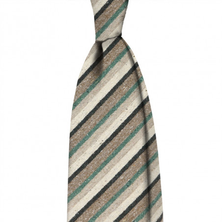 Green and Beige Stripes