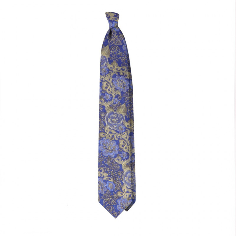 Multiflower Jacquard Blu Multiflower Jacquard Blu