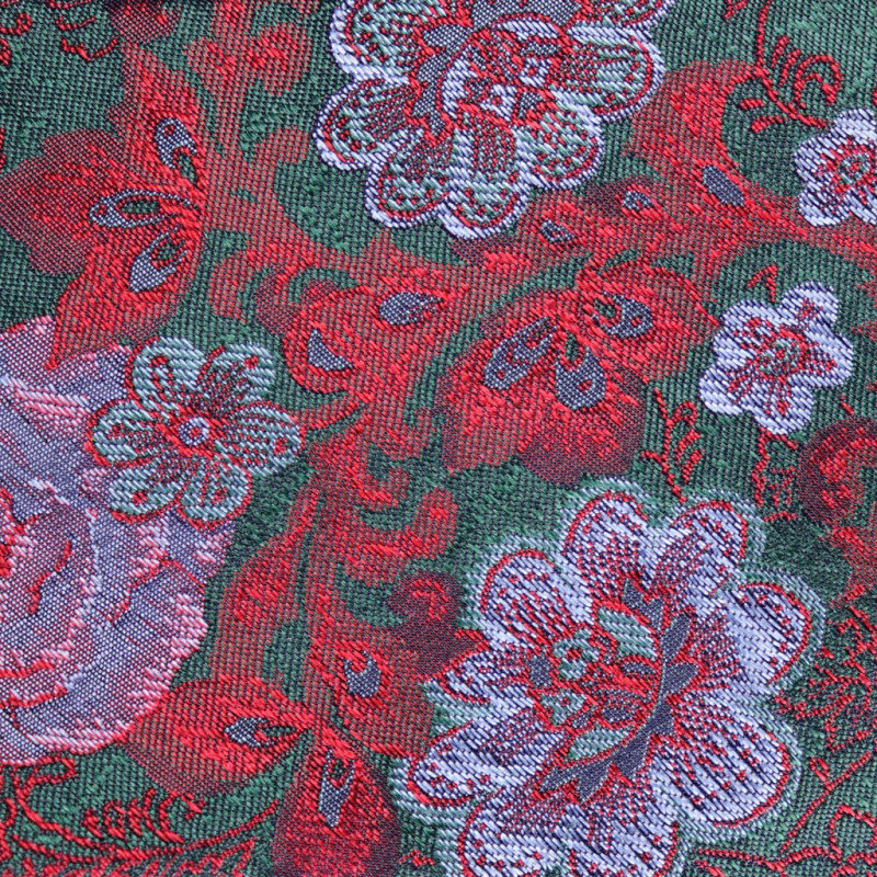 Multiflower Jacquard Green