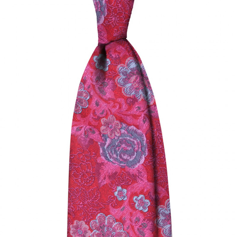 Multiflower Jacquard Magenta