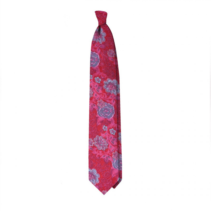 Multiflower Jacquard Magenta