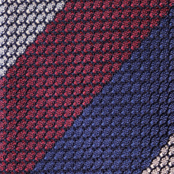 Grenadine Stripes Burgundy 2