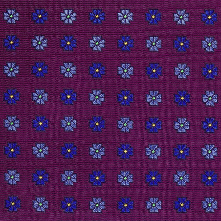 Flowers on Magenta Flowers on Magenta