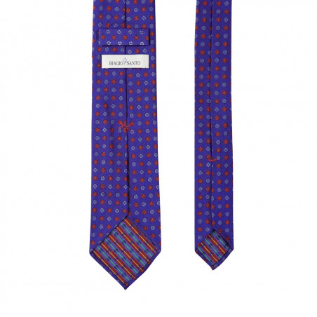 Flowers on Royal Blue