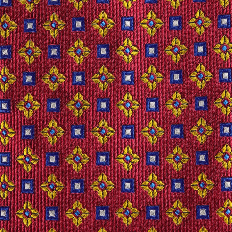 Red geometric pattern
