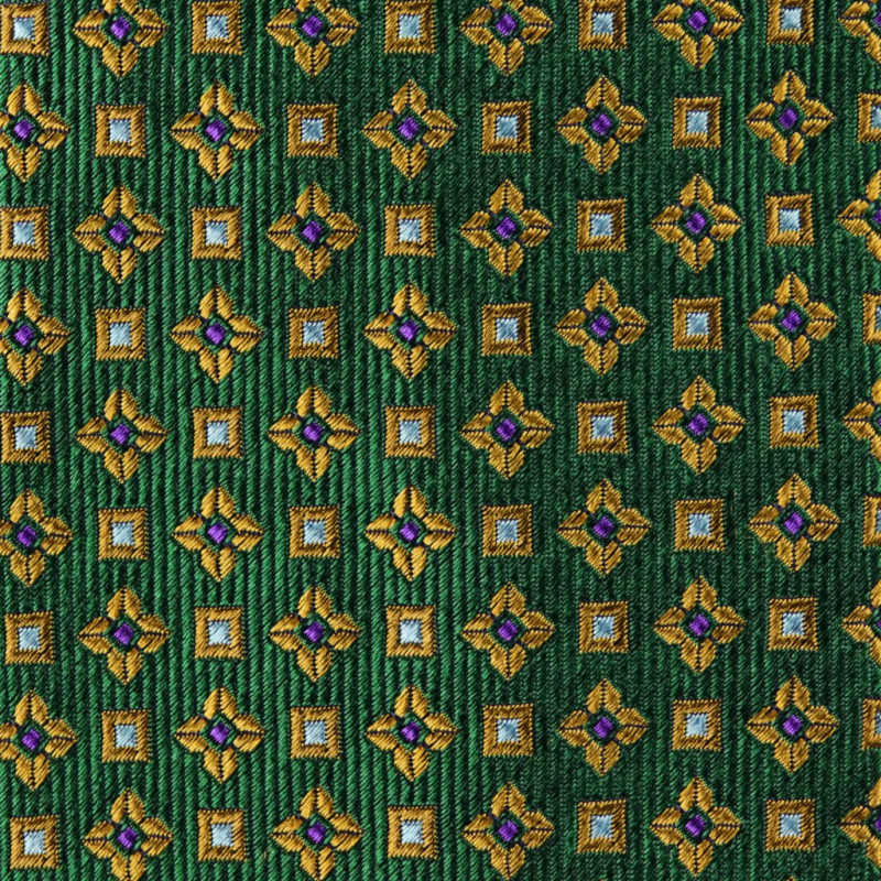 Fantasia geometrica su verde Fantasia geometrica su verde