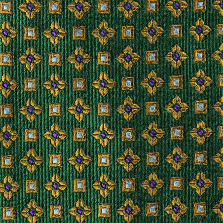 Fantasia geometrica su verde Fantasia geometrica su verde