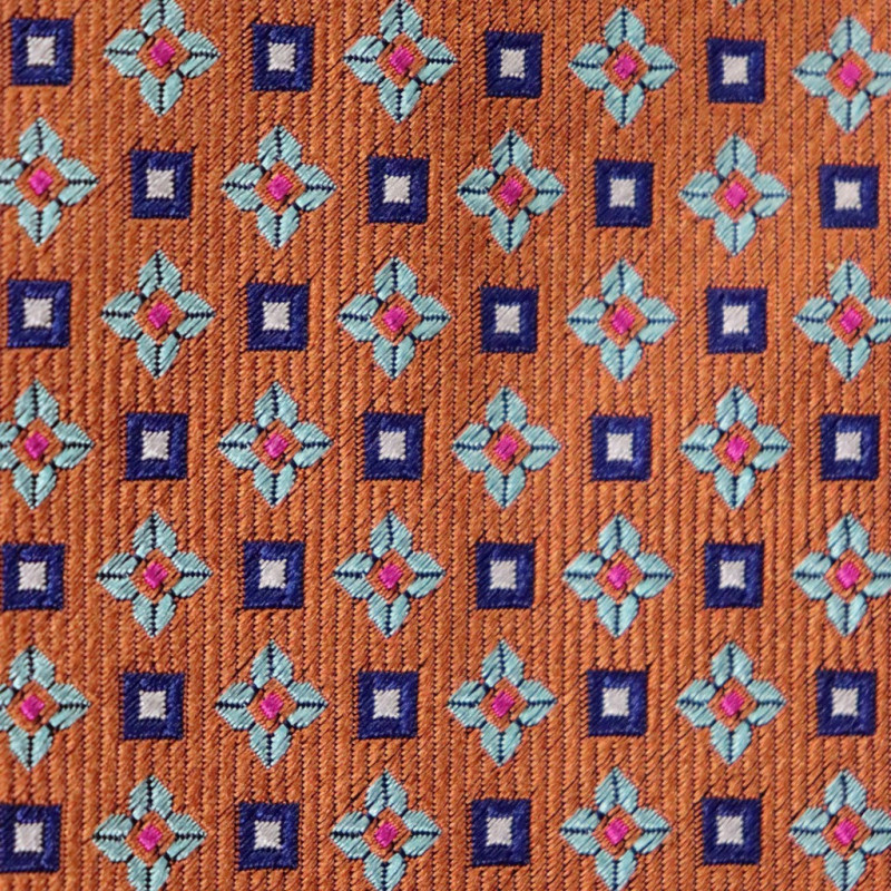 Orange geometric pattern