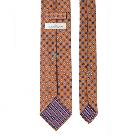 Orange geometric pattern