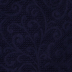 Garza paisley tono su tono navy 2