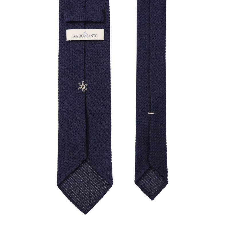 Navy grenadine solid