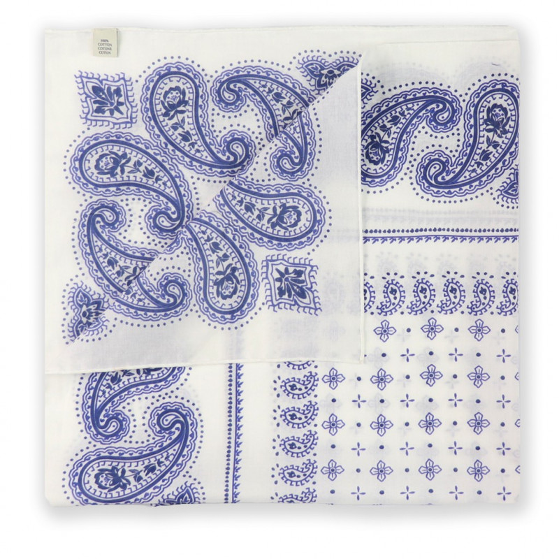 Foulard da collo bianco