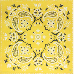 Foulard da collo giallo