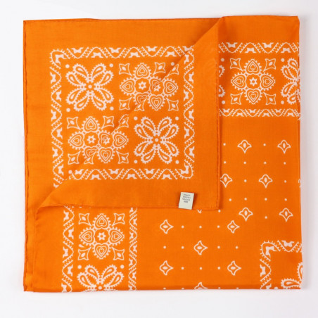 Foulard da collo arancio