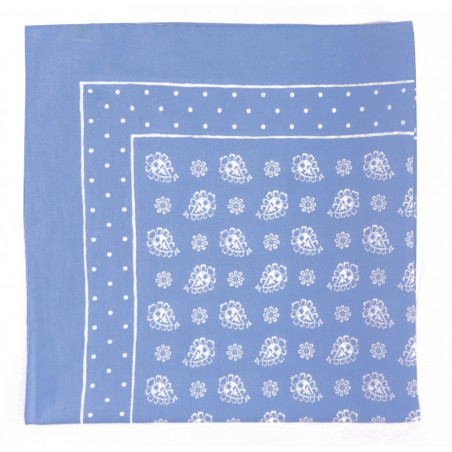 Light blue bandana