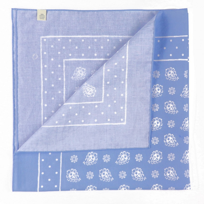 Light blue bandana