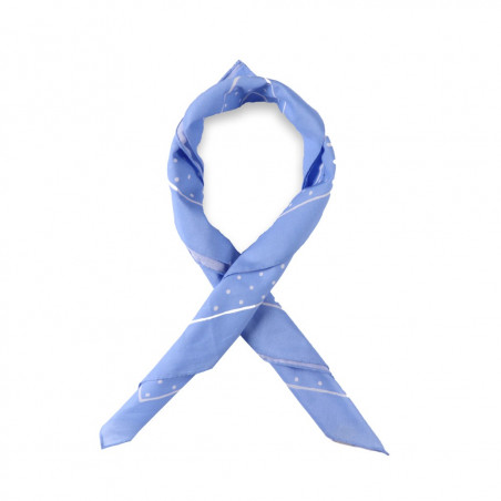 Foulard da collo celeste