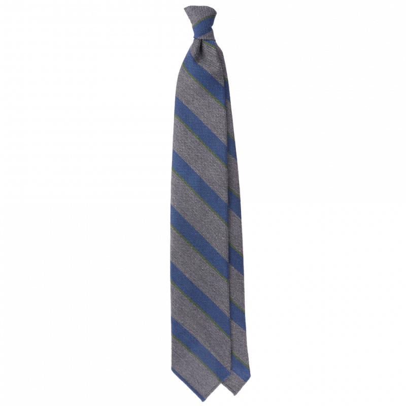 Blue grey grenadine stripes