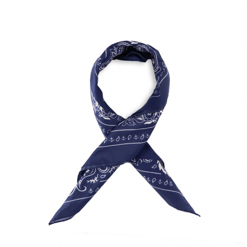 Foulard da collo navy