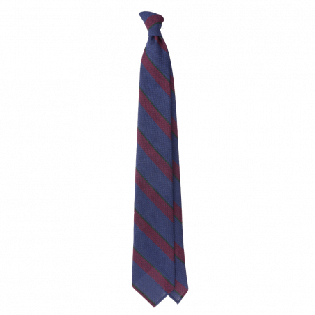 Blue burgundy grenadine stripes Blue burgundy grenadine stripes