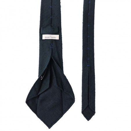 7 folds shantung melange navy green 7 folds shantung melange navy green