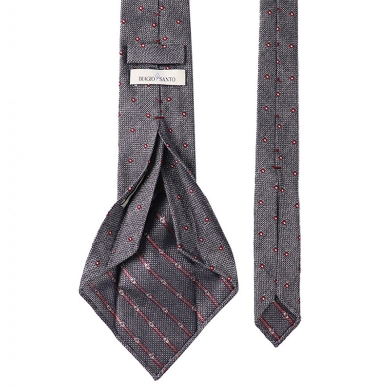 7 folds grenadine flower grey 7 folds grenadine flower grey