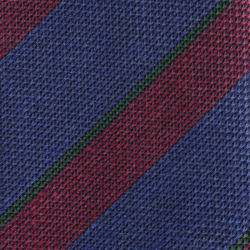 Riga in garza blu e burgundy 2