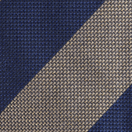 Regimental blu beige