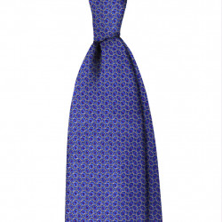 7 folds royal micro-pattern jacquard