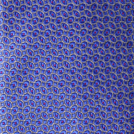 7 folds royal micro-pattern jacquard 7 folds royal micro-pattern jacquard