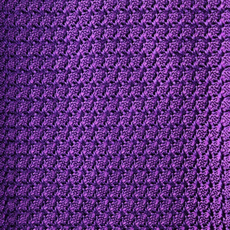 Garza grossa viola 7 pieghe Garza grossa viola 7 pieghe