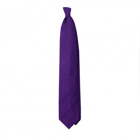 Garza grossa viola 7 pieghe