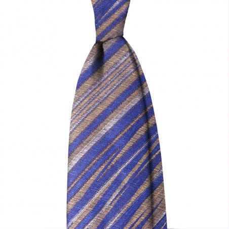 7 folds multistripes light brown jacquard 7 folds multistripes light brown jacquard