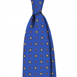 FRENCH BLUE SMALL PATTERN tie