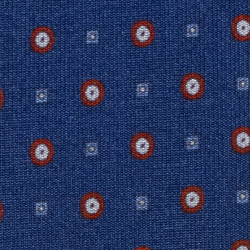  BLUE MARINE SMALL PATTERN tie 2