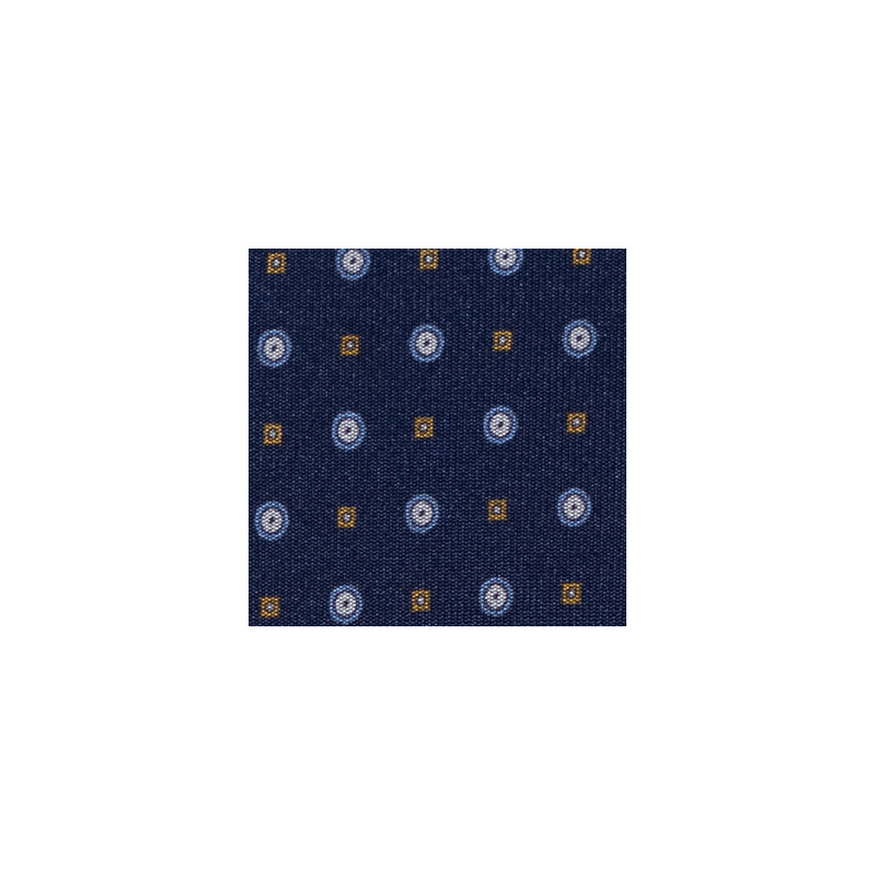  NAVY MICRO PATTERN tie