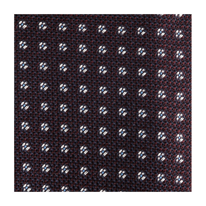 Burgundy grenadine micro-pattern Burgundy grenadine micro-pattern