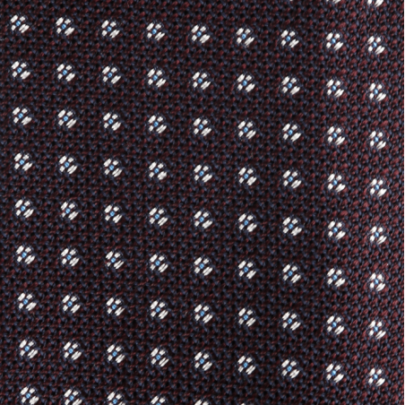 Burgundy grenadine micro-pattern Burgundy grenadine micro-pattern