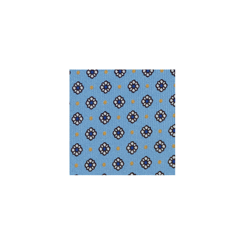 FLOWERS ON LIGHT BLUE tie FLOWERS ON LIGHT BLUE tie