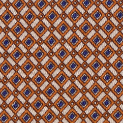 Cravatta quadratini arancio 2