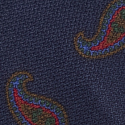 NAVY PAISLEY tie 2