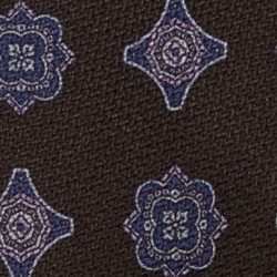 BROWN MEDALLIONS tie 2