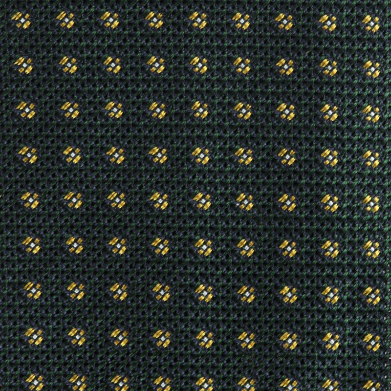 Green grenadine micro-pattern Green grenadine micro-pattern