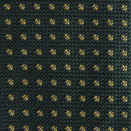 Green grenadine micro-pattern Green grenadine micro-pattern