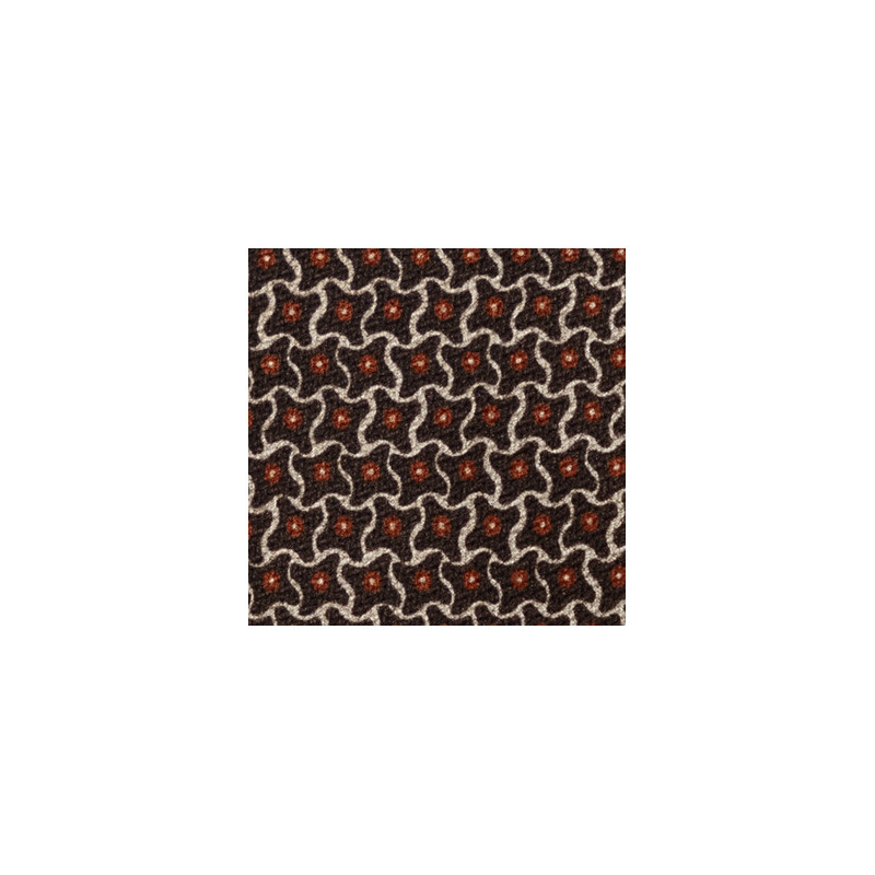 BROWN STAR PATTERN tie