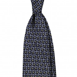 NAVY STAR PATTERN tie