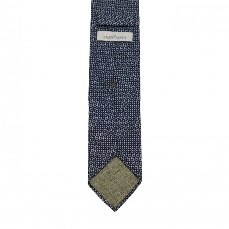 NAVY STAR PATTERN tie